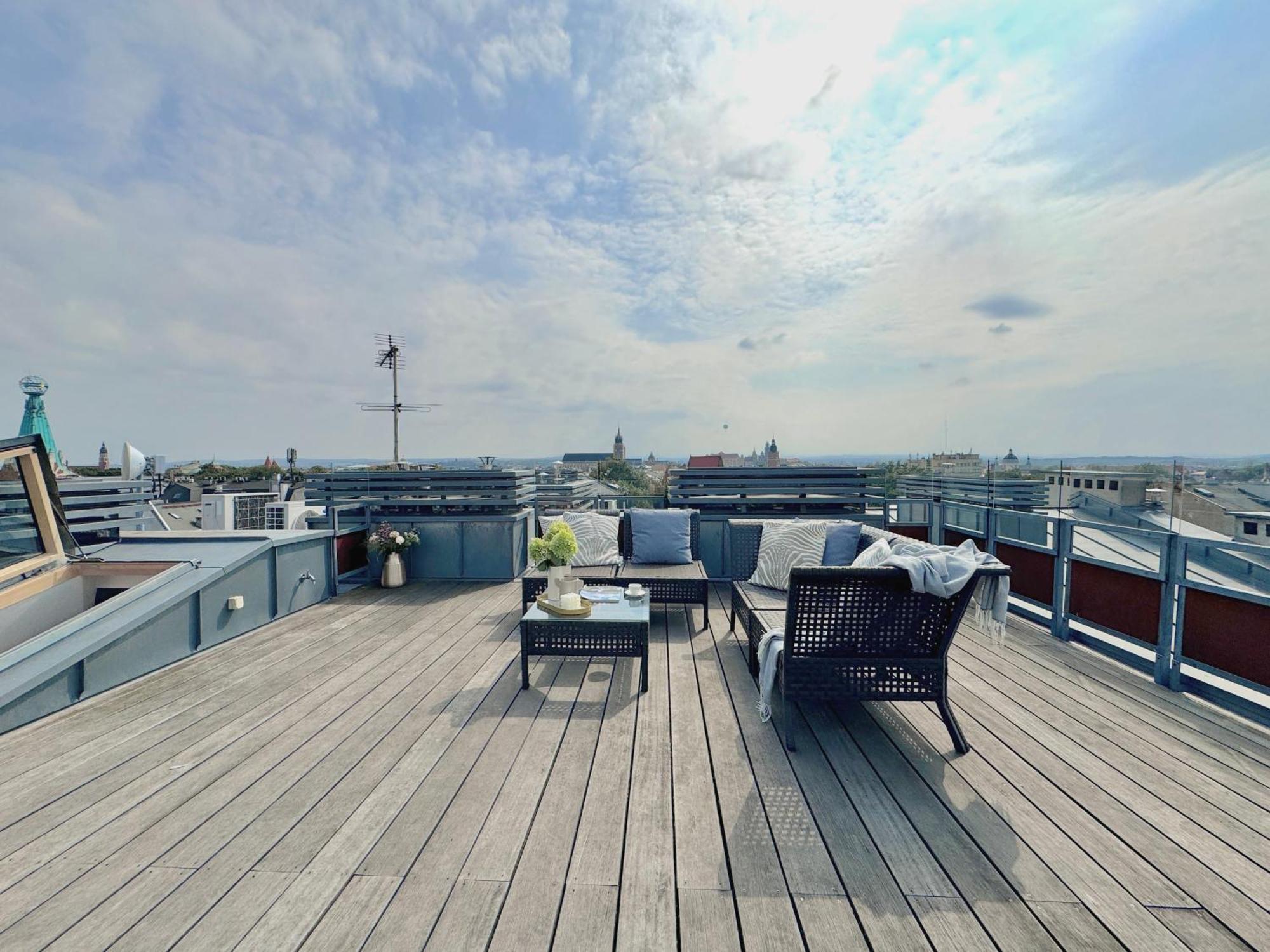 Apartmán Penthouse Skyline - Loftaffair Krakov Exteriér fotografie